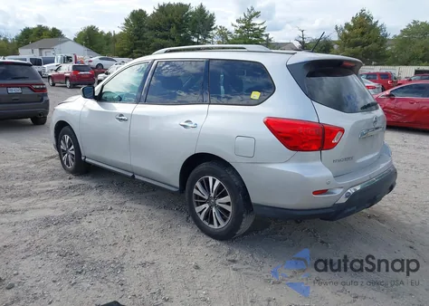 2017 Nissan Pathfinder Sv z USA, uszkodzony, nr VIN 5N1DR2MM2HC651491